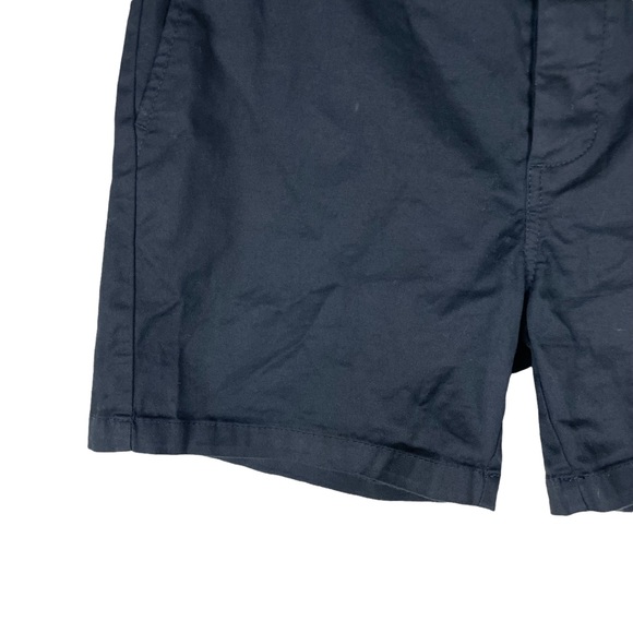 ASOS High-rise Button Fly Black Cotton Blend Business Casual Shorts Size 12 - Picture 5 of 14